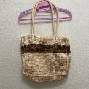 Large Paper Straw Tote